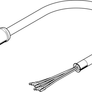 NEBS-SM12G12-E-0.5-N-LE12 connecting cable 3947401