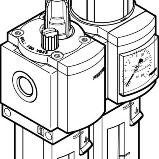 MSB4-1/4-FRC5:J1M1-Z service unit combination 531118 Festo Filter Regulator 531118