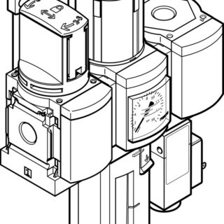 Festo MSB6-1/2:C3J1F3-WP service unit combination 542270