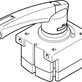 Festo VHER-P-H-B43C-B-G12 hand lever valve 3192075