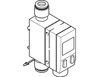 Flow sensor SFAB-1000U-HQ12-2SA-M12-EX2 565409