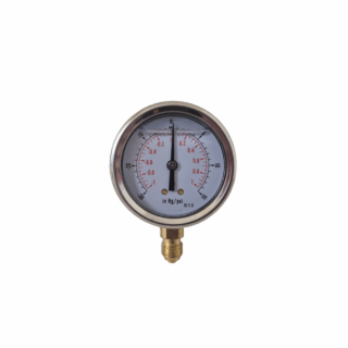 Compound Gauge 63mm ¼" Bottom Entry